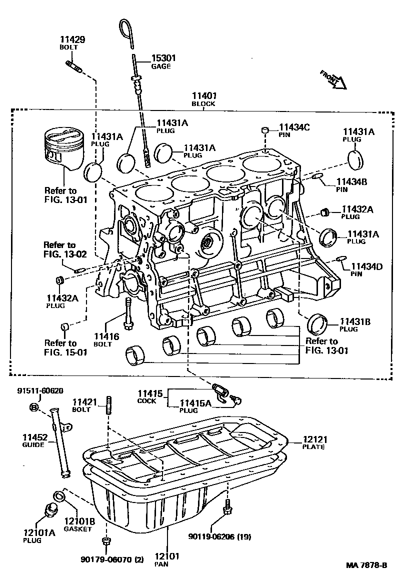 1105 — CYLINDER BLOCK