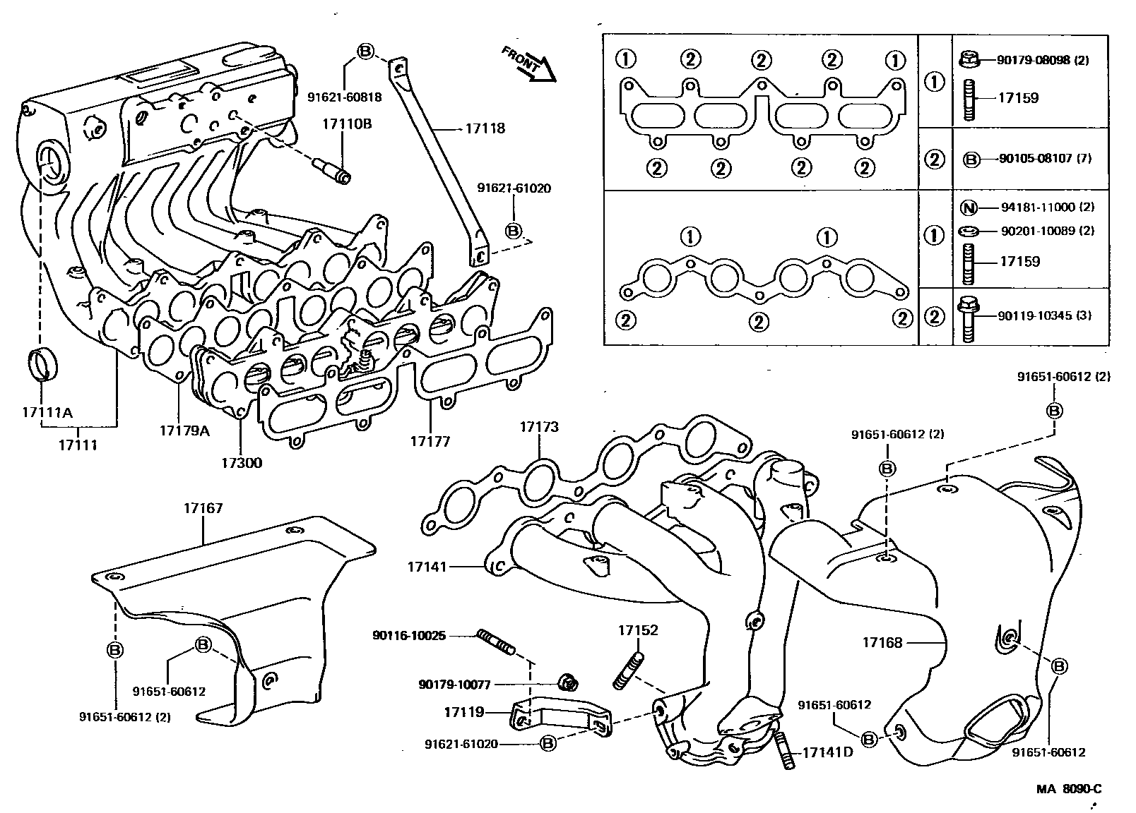 1701 — MANIFOLD