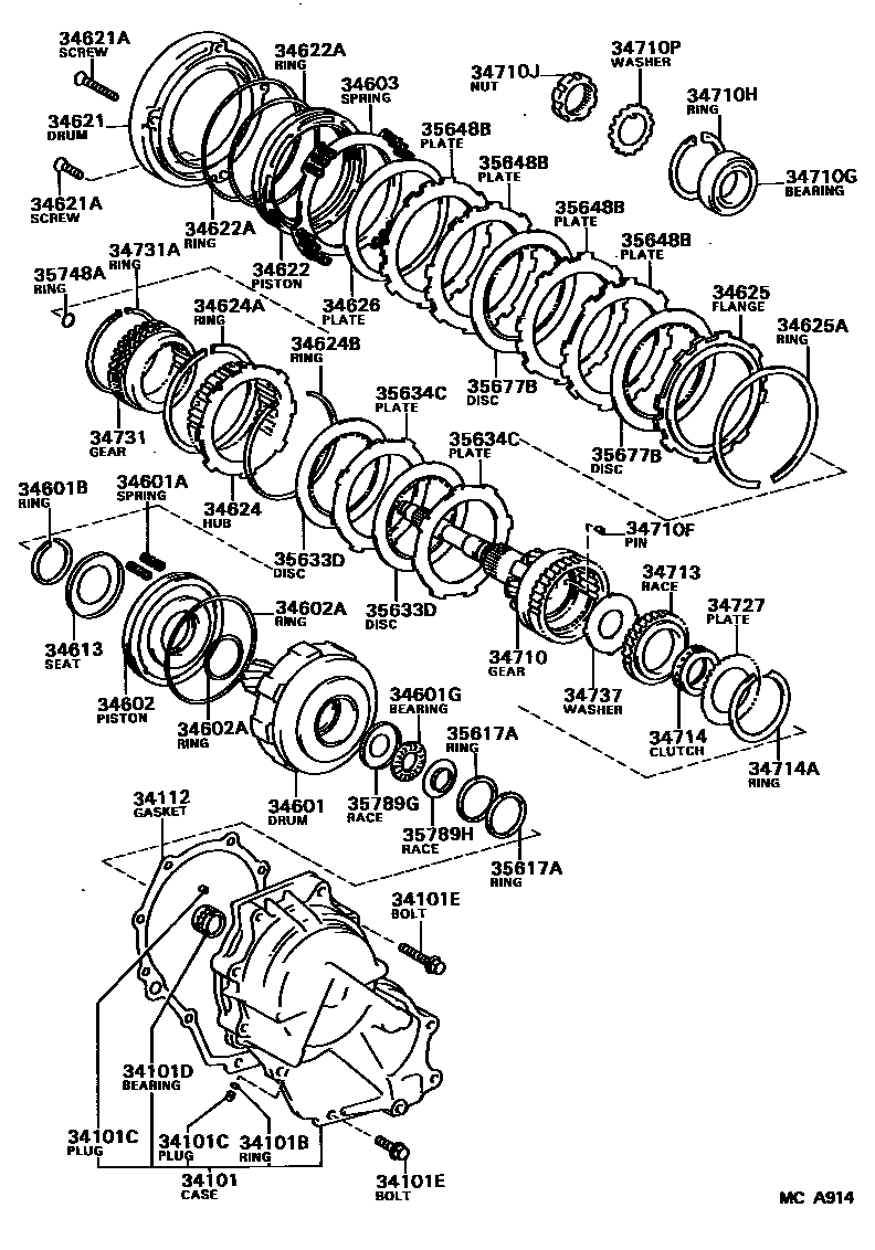 3506 — OVERDRIVE GEAR (ATM)