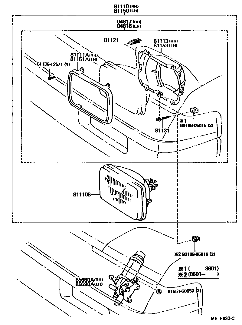 8101 — HEADLAMP