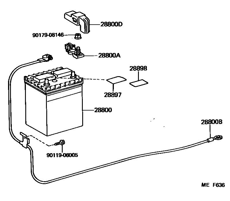 8201 — BATTERY & BATTERY CABLE