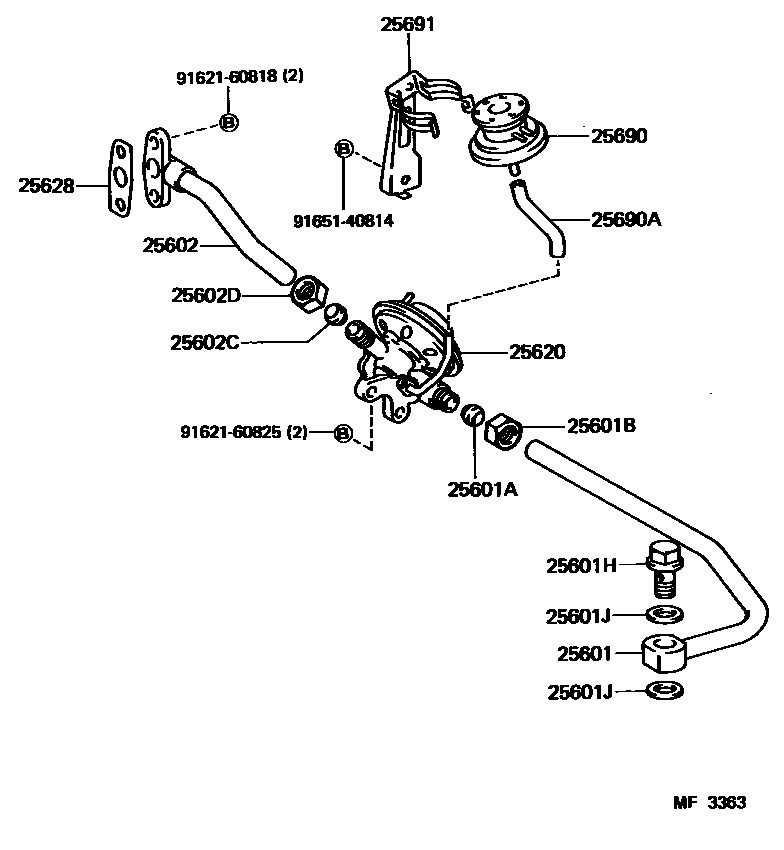 2501 — EXHAUST GAS RECIRCULATION SYSTEM
