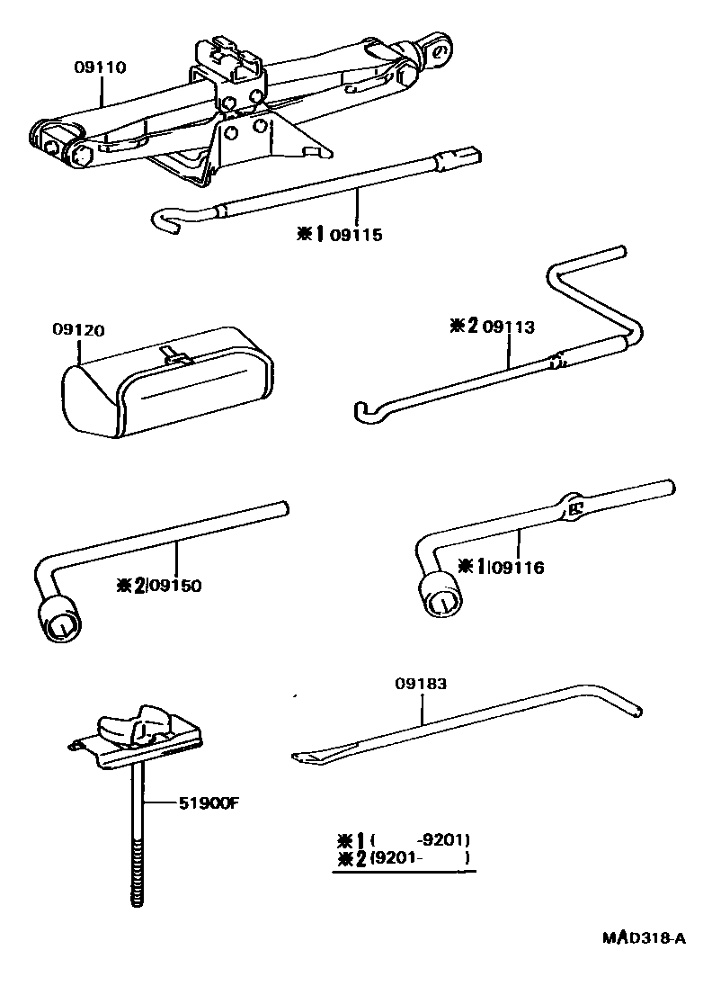 0901 — STANDARD TOOL