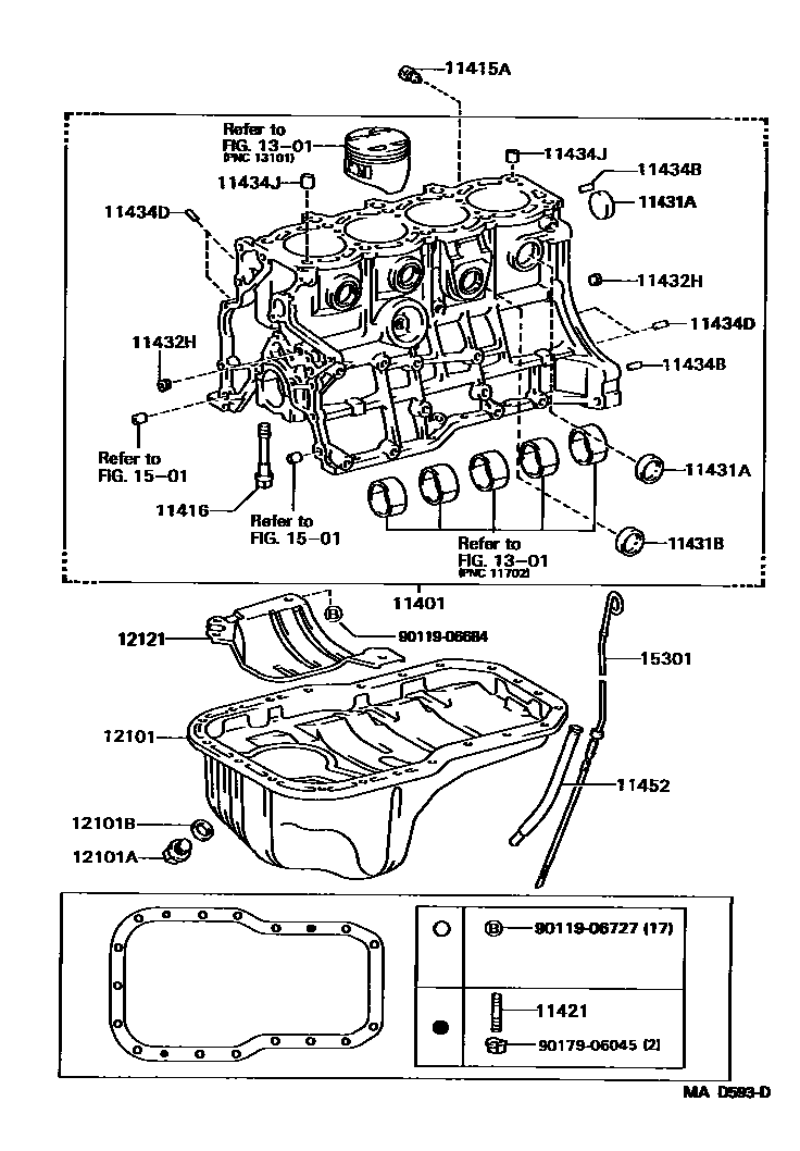 1105 — CYLINDER BLOCK