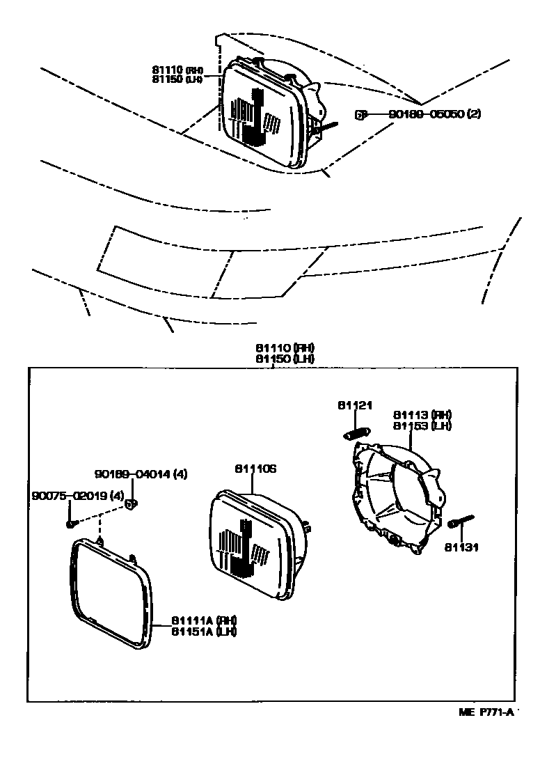 8101 — HEADLAMP