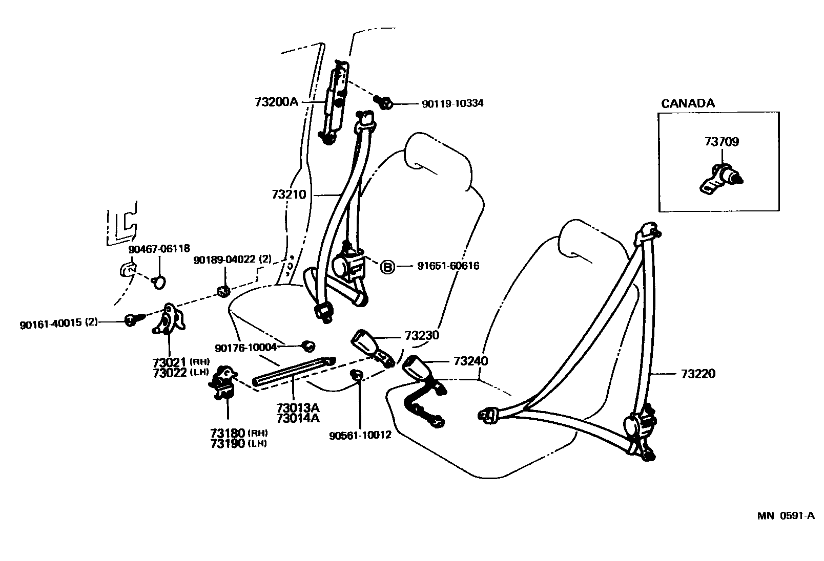 7104 — SEAT BELT & CHILD RESTRAINT SEAT