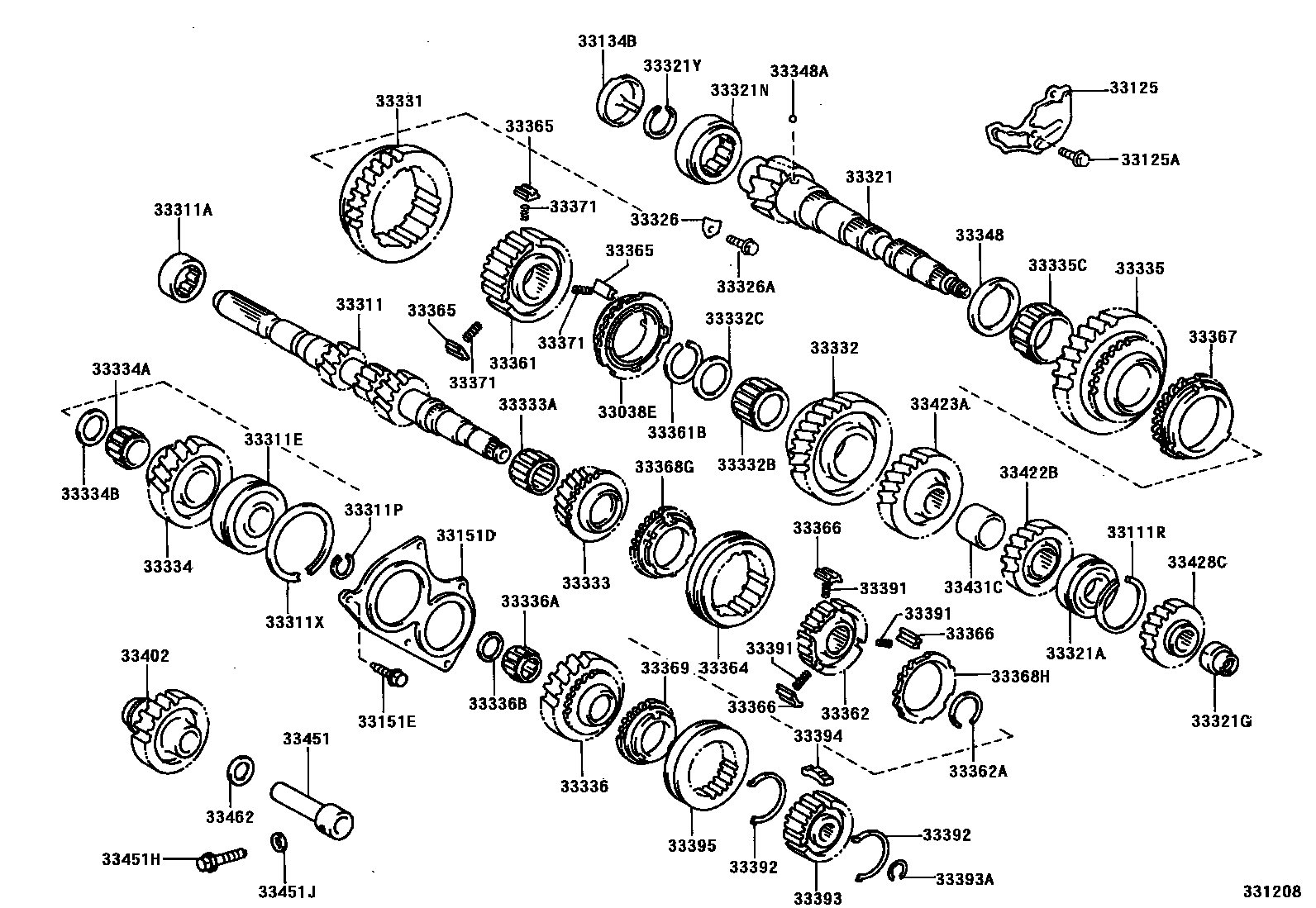 3305 — TRANSMISSION GEAR (MTM)