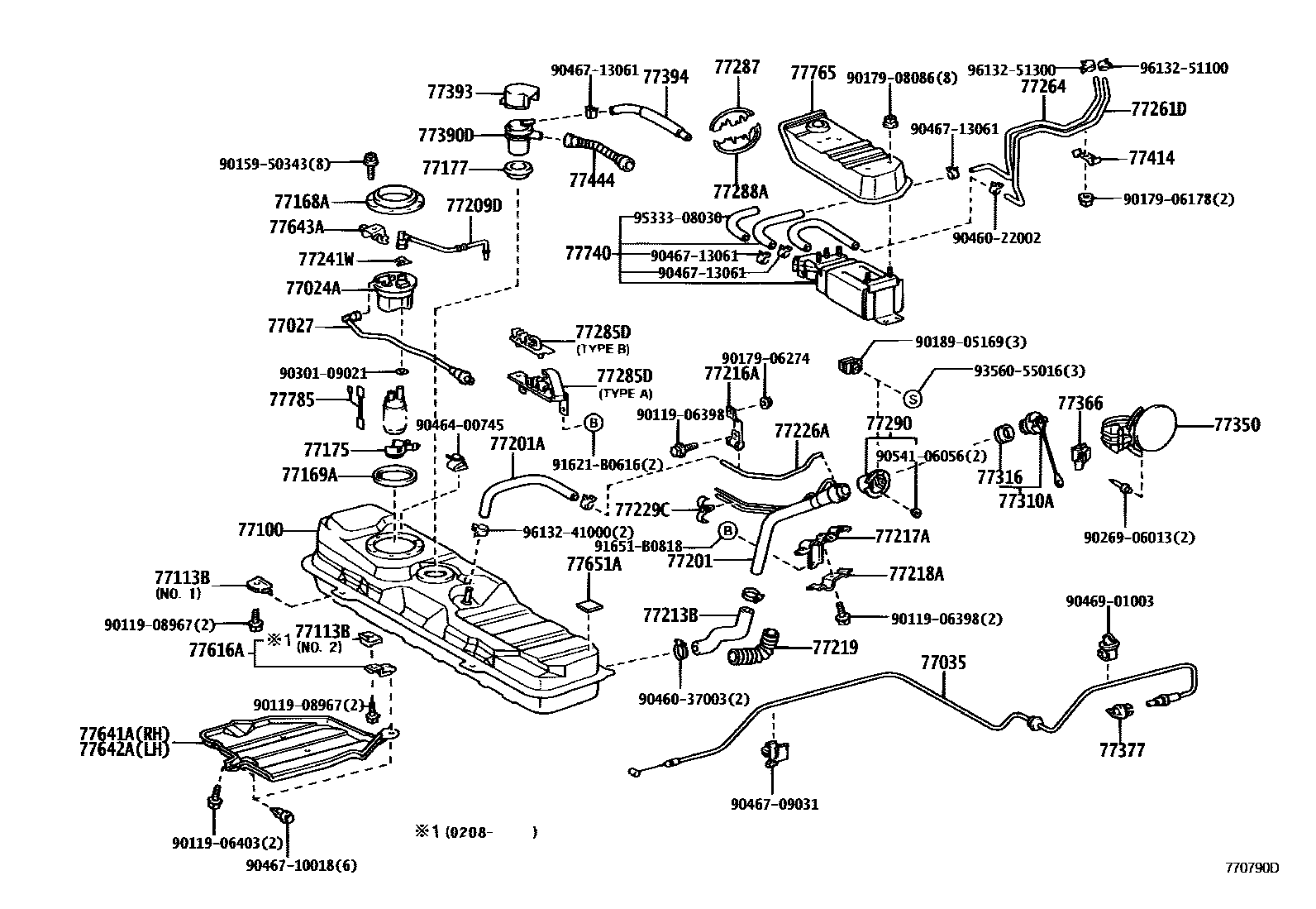 7701 — FUEL TANK & TUBE