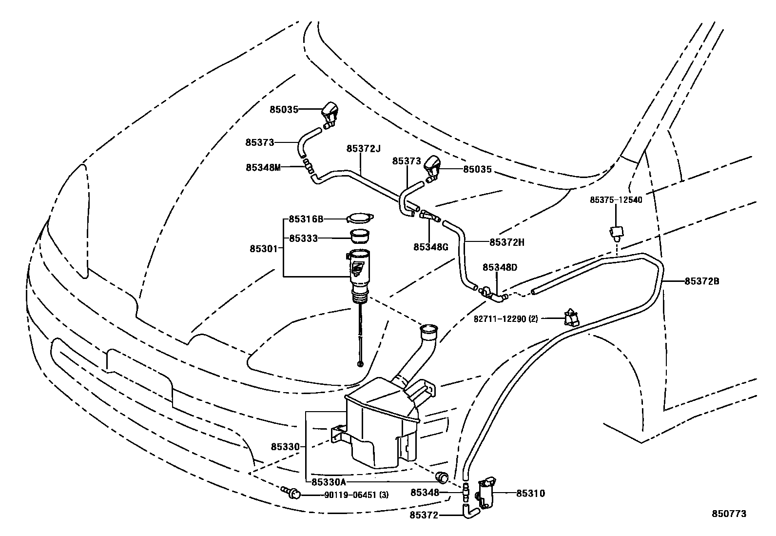 8503 — WINDSHIELD WASHER