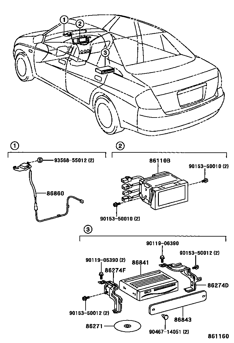 8603 — NAVIGATION & FRONT MONITOR DISPLAY