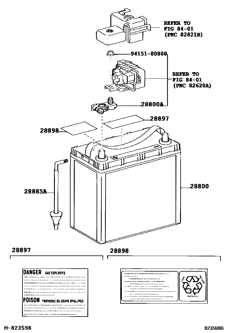 8201 — BATTERY & BATTERY CABLE
