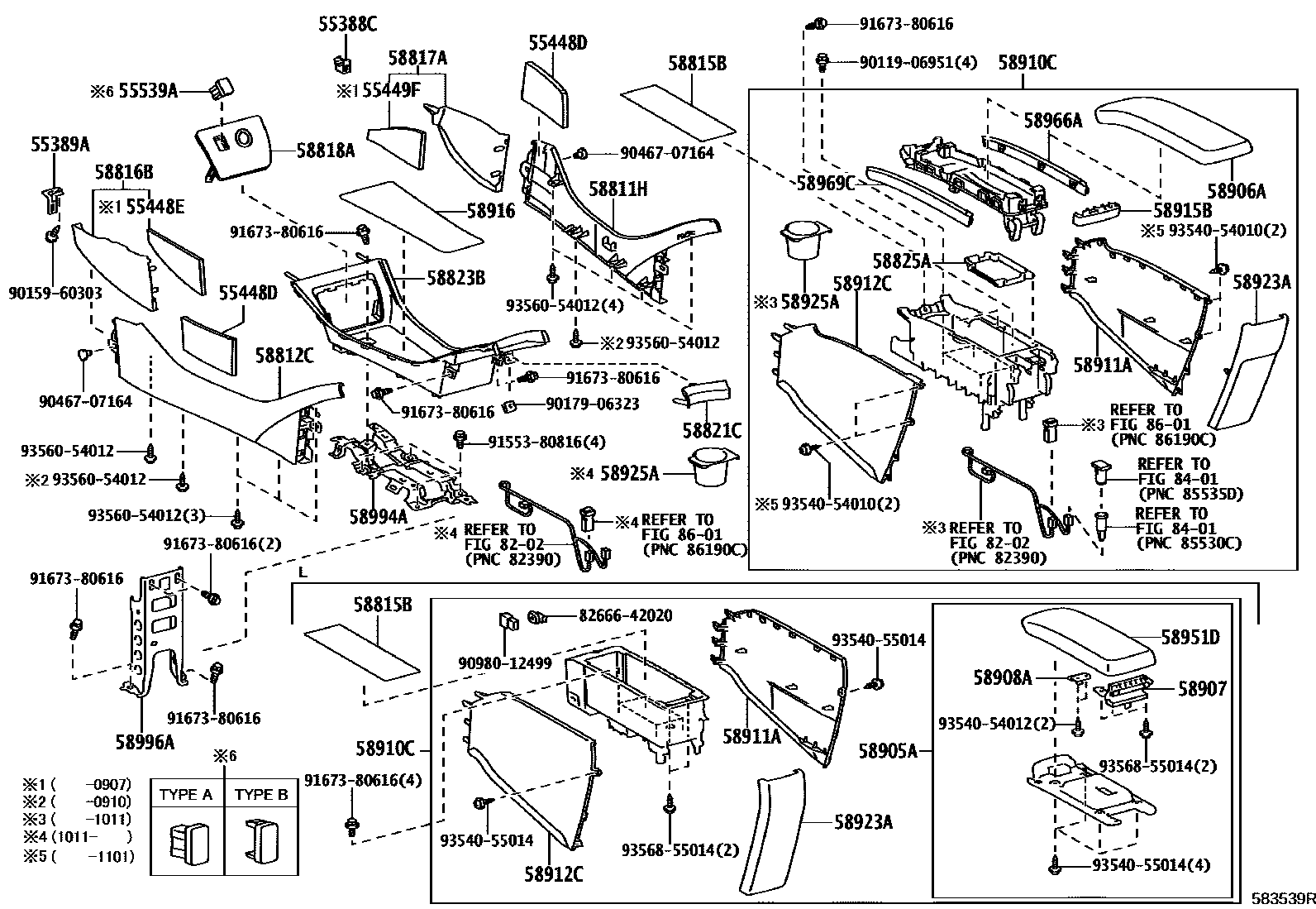 5806 — CONSOLE BOX & BRACKET