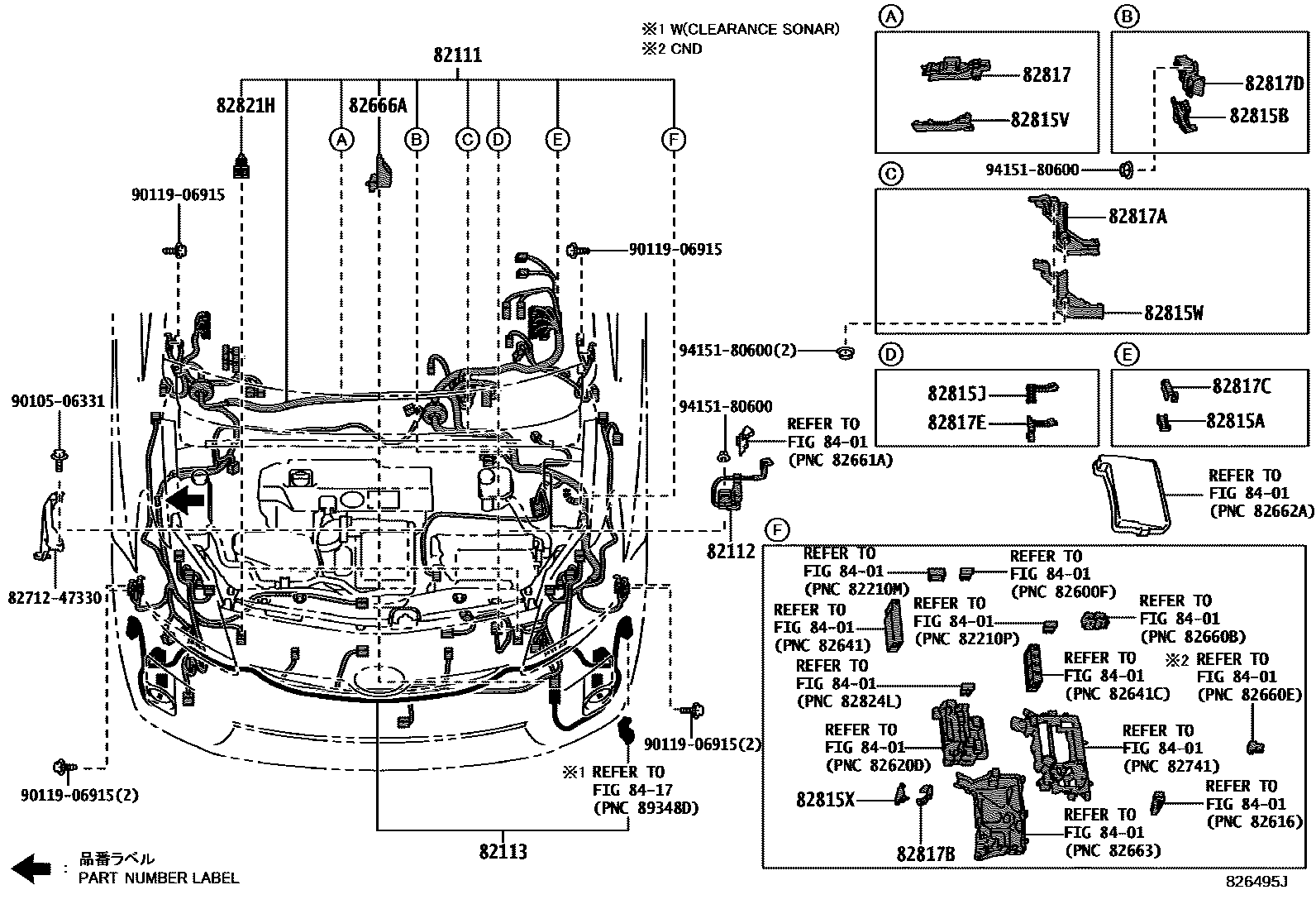 8202 — WIRING & CLAMP