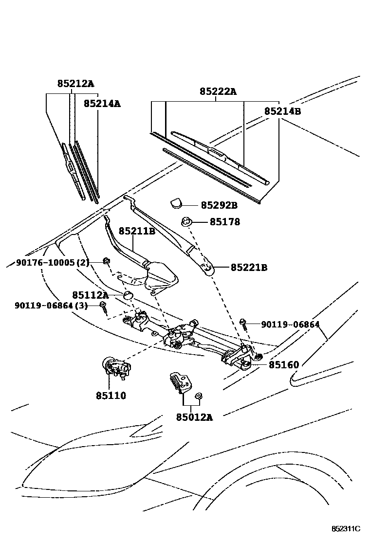 8501 — WINDSHIELD WIPER