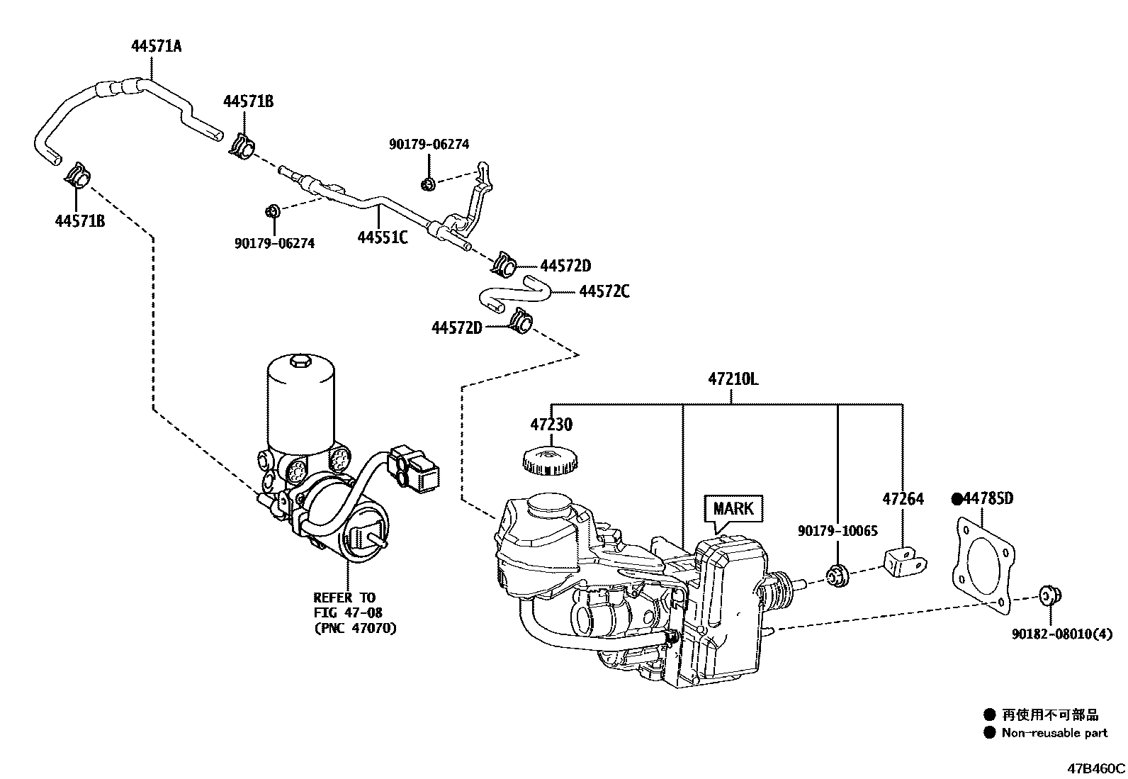 4702 — BRAKE MASTER CYLINDER