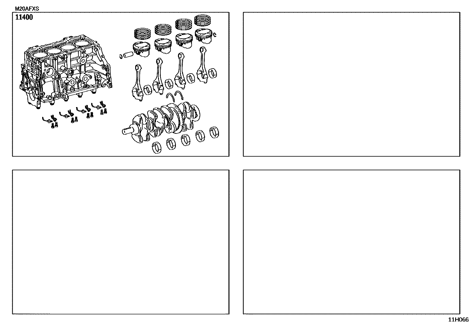 1102 — SHORT BLOCK ASSEMBLY