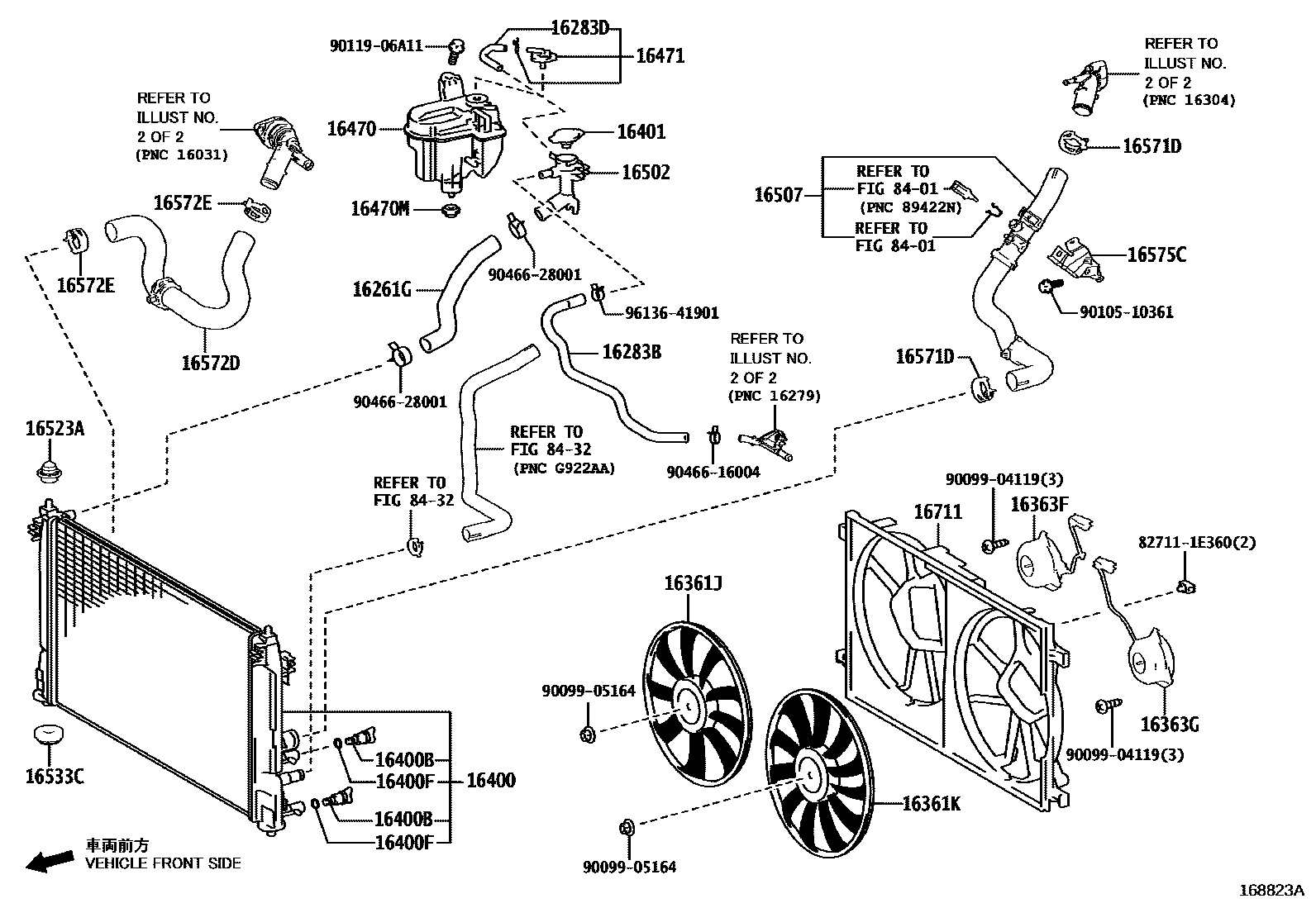 1603 — RADIATOR & WATER OUTLET