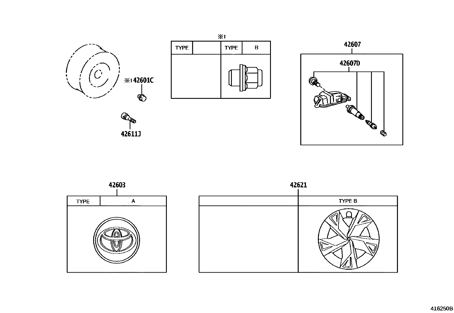 4103 — DISC WHEEL & WHEEL CAP