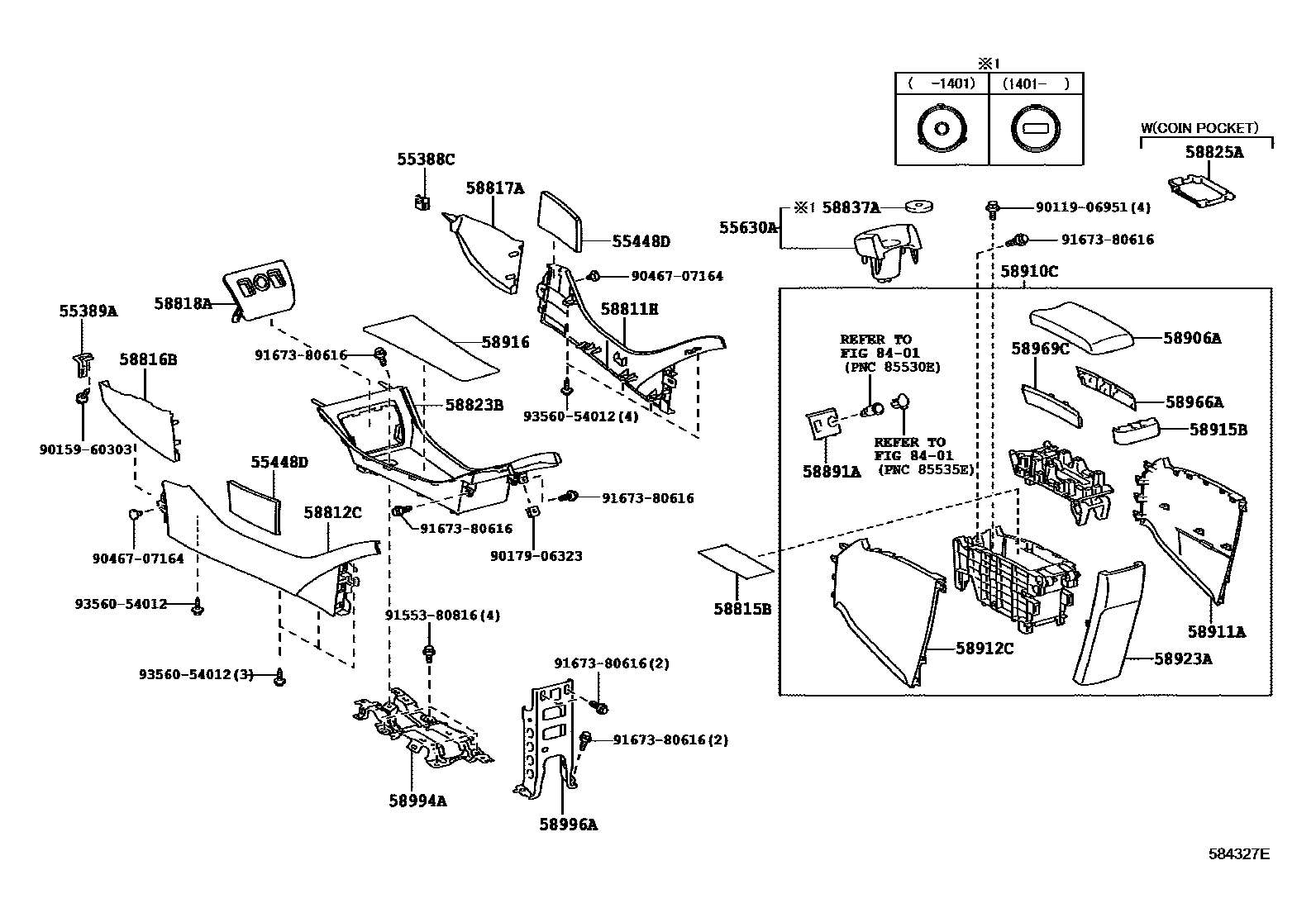 5806 — CONSOLE BOX & BRACKET
