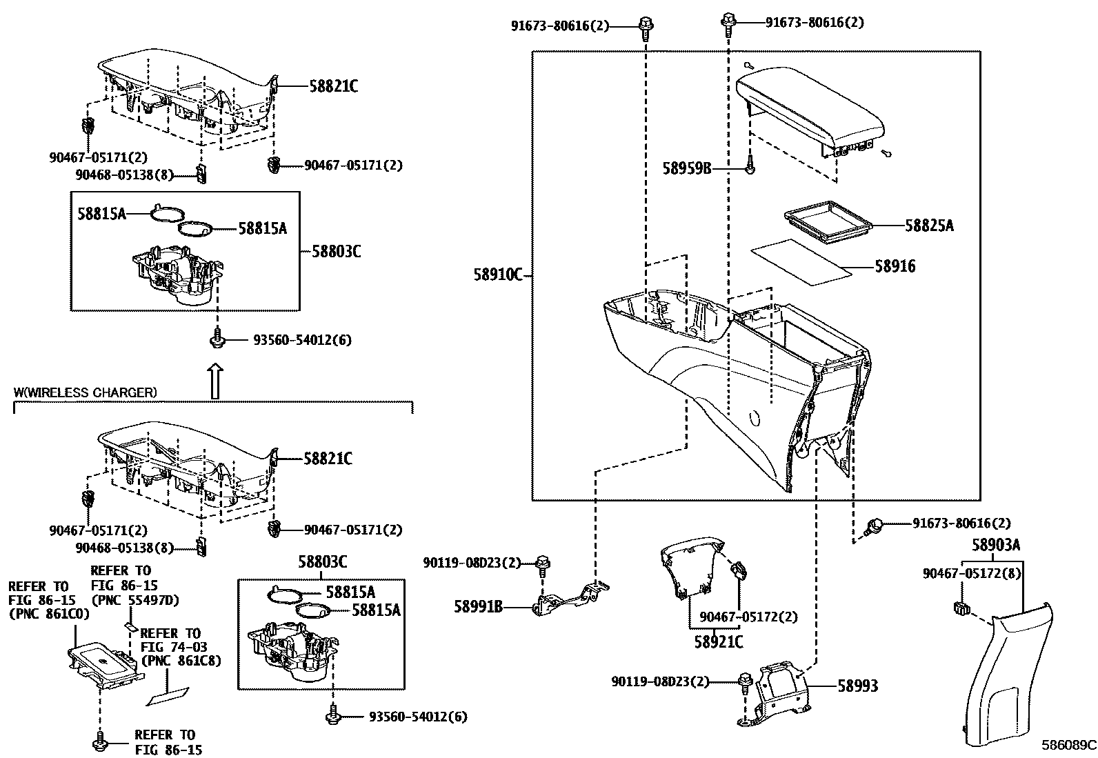 5806 — CONSOLE BOX & BRACKET