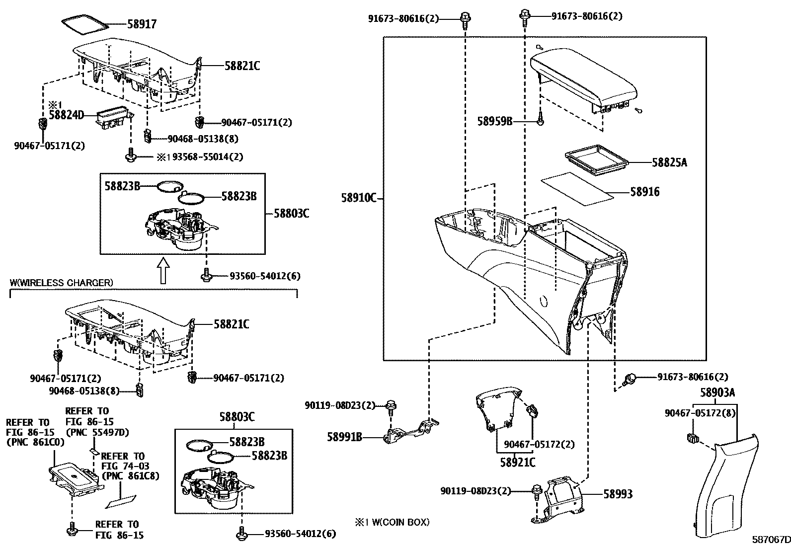 5806 — CONSOLE BOX & BRACKET