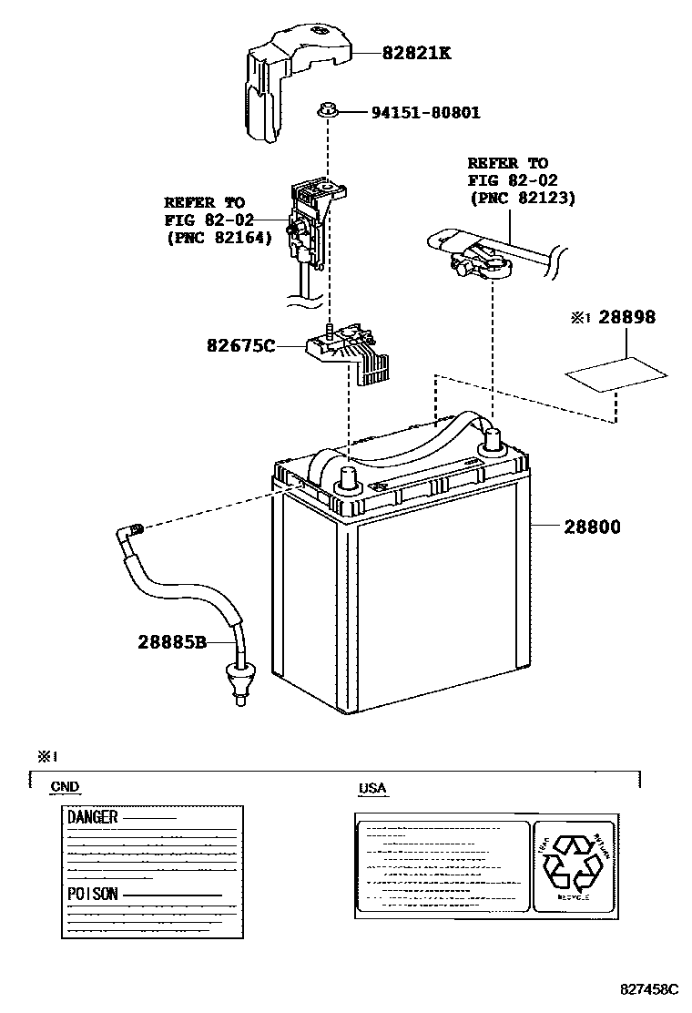 8201 — BATTERY & BATTERY CABLE