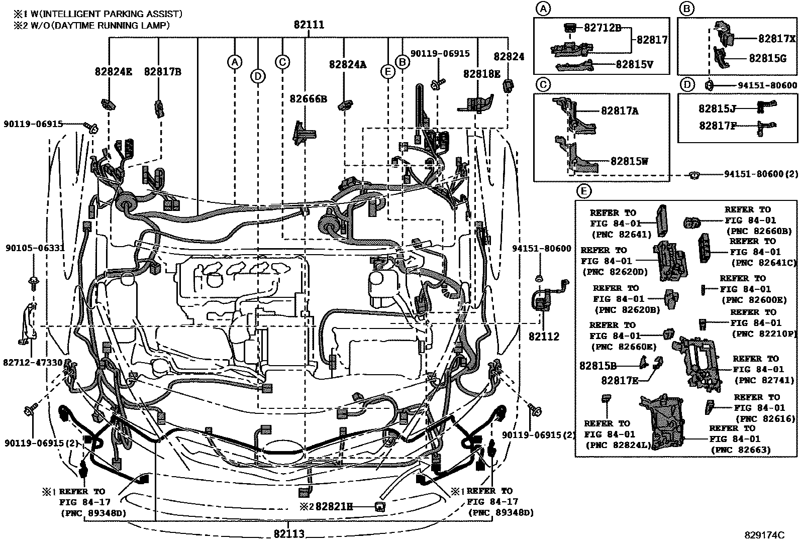 8202 — WIRING & CLAMP