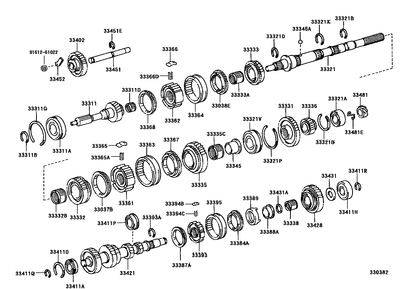 3305 — TRANSMISSION GEAR (MTM)