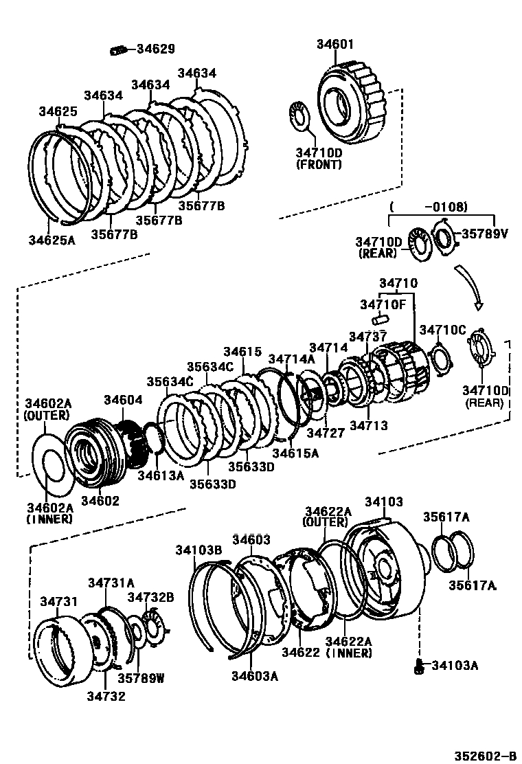 3506 — OVERDRIVE GEAR (ATM)