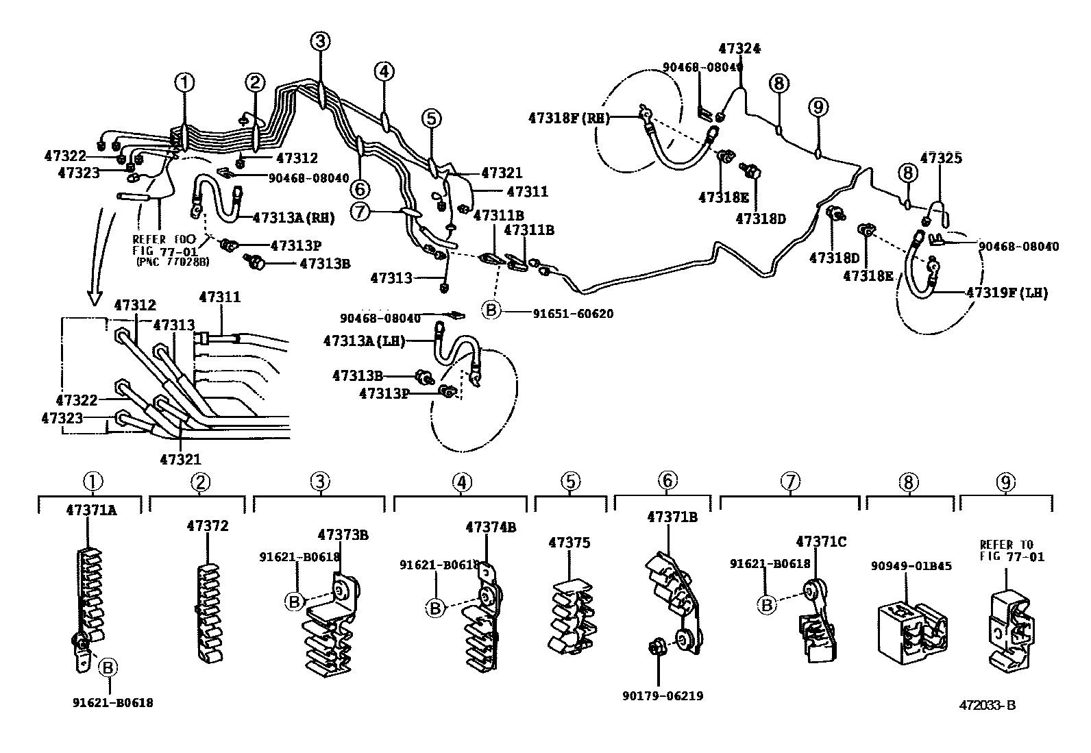 4708 — BRAKE TUBE & CLAMP