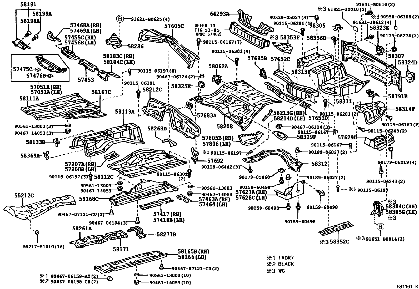 5801 — FLOOR PAN & LOWER BACK PANEL