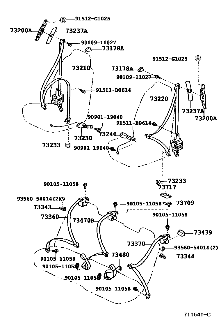 7104 — SEAT BELT & CHILD RESTRAINT SEAT