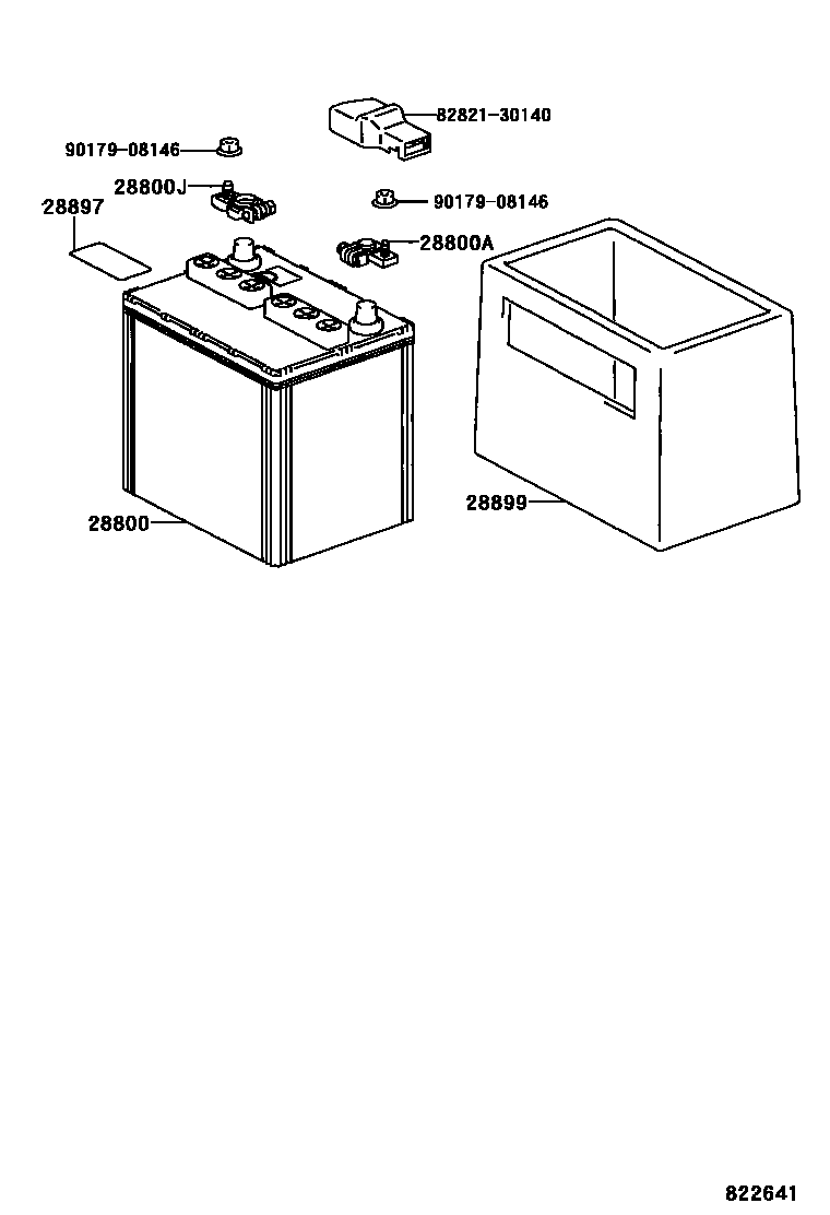 8201 — BATTERY & BATTERY CABLE