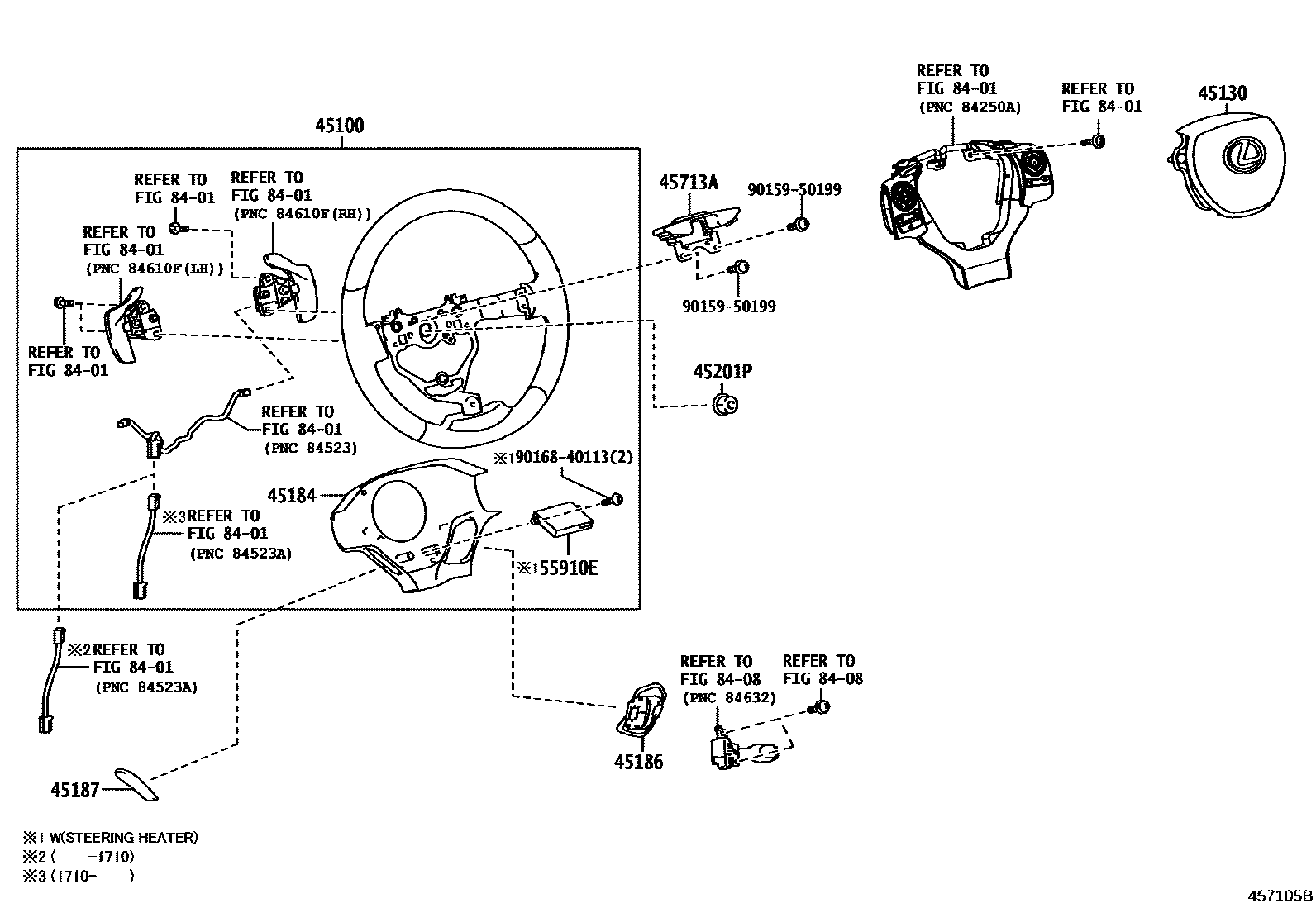 4504 — STEERING WHEEL