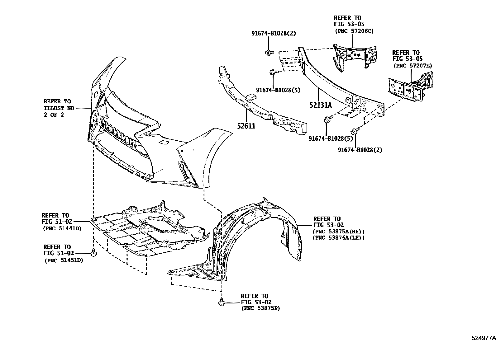 5201 — FRONT BUMPER & BUMPER STAY