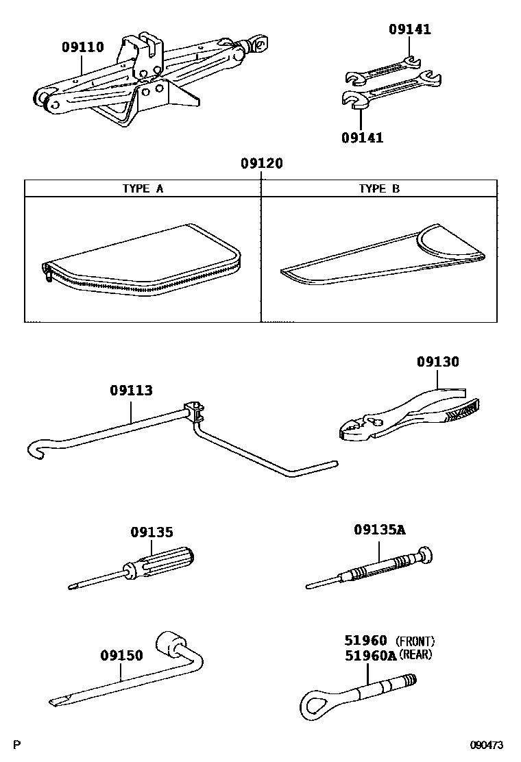 0901 — STANDARD TOOL