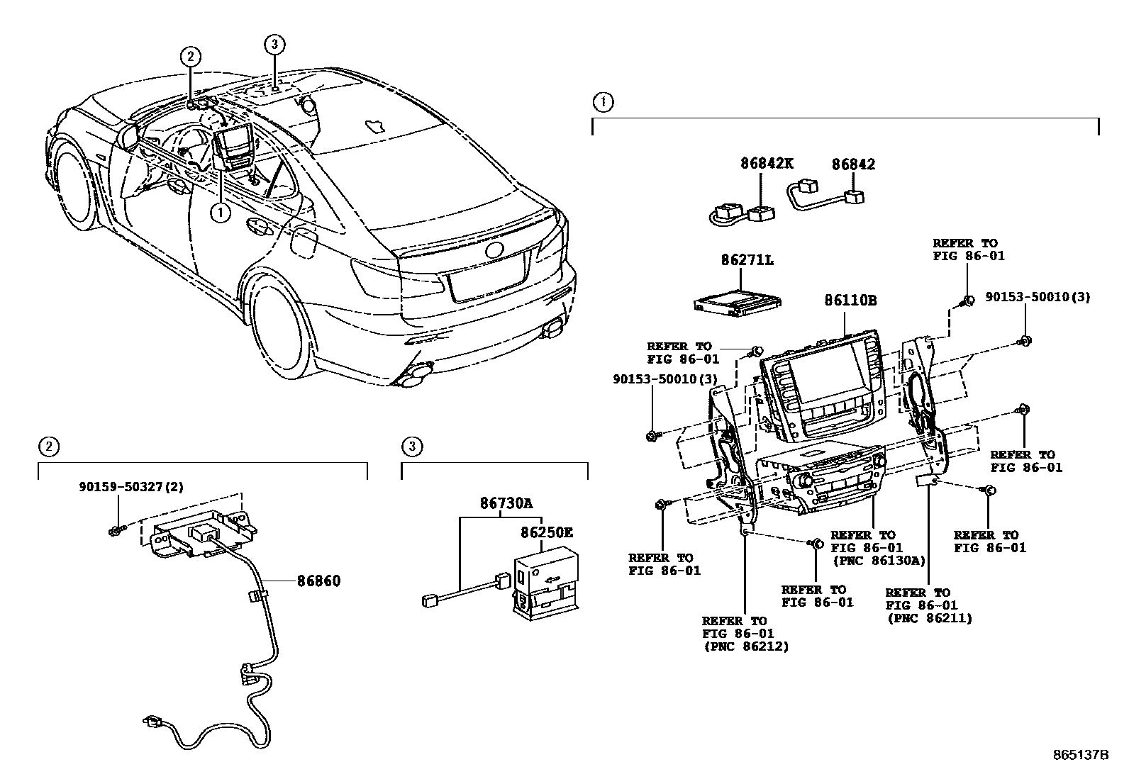 8603 — NAVIGATION & FRONT MONITOR DISPLAY