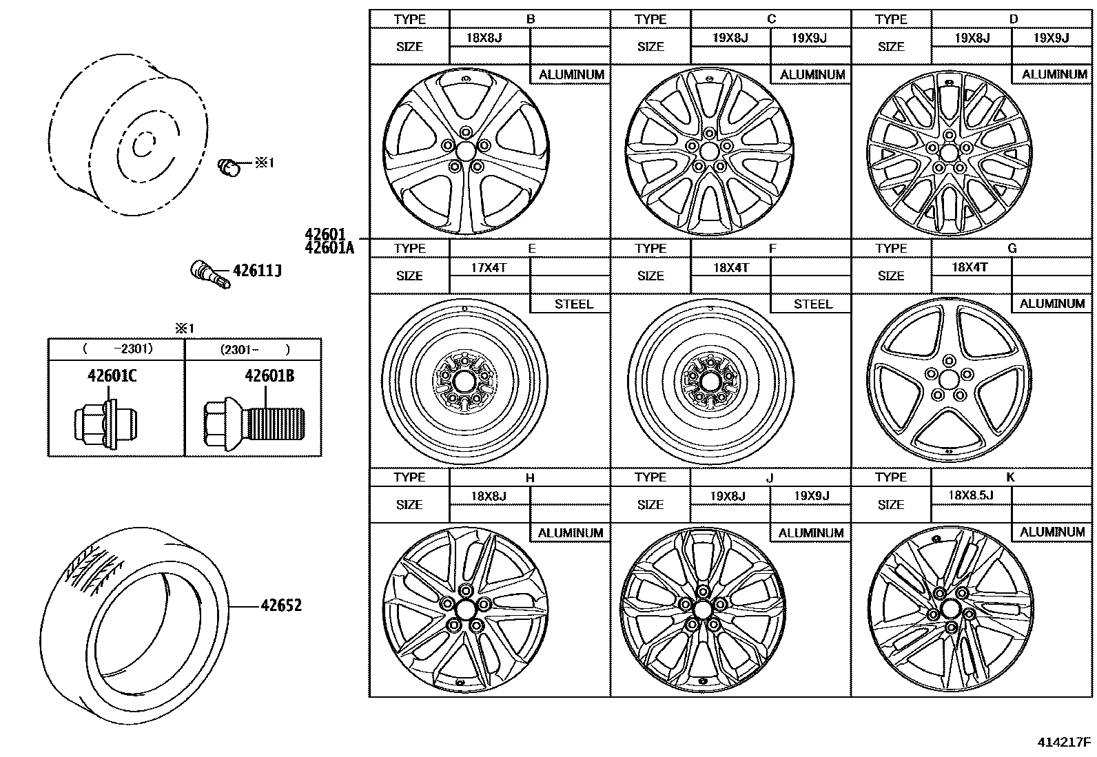 4103 — DISC WHEEL & WHEEL CAP