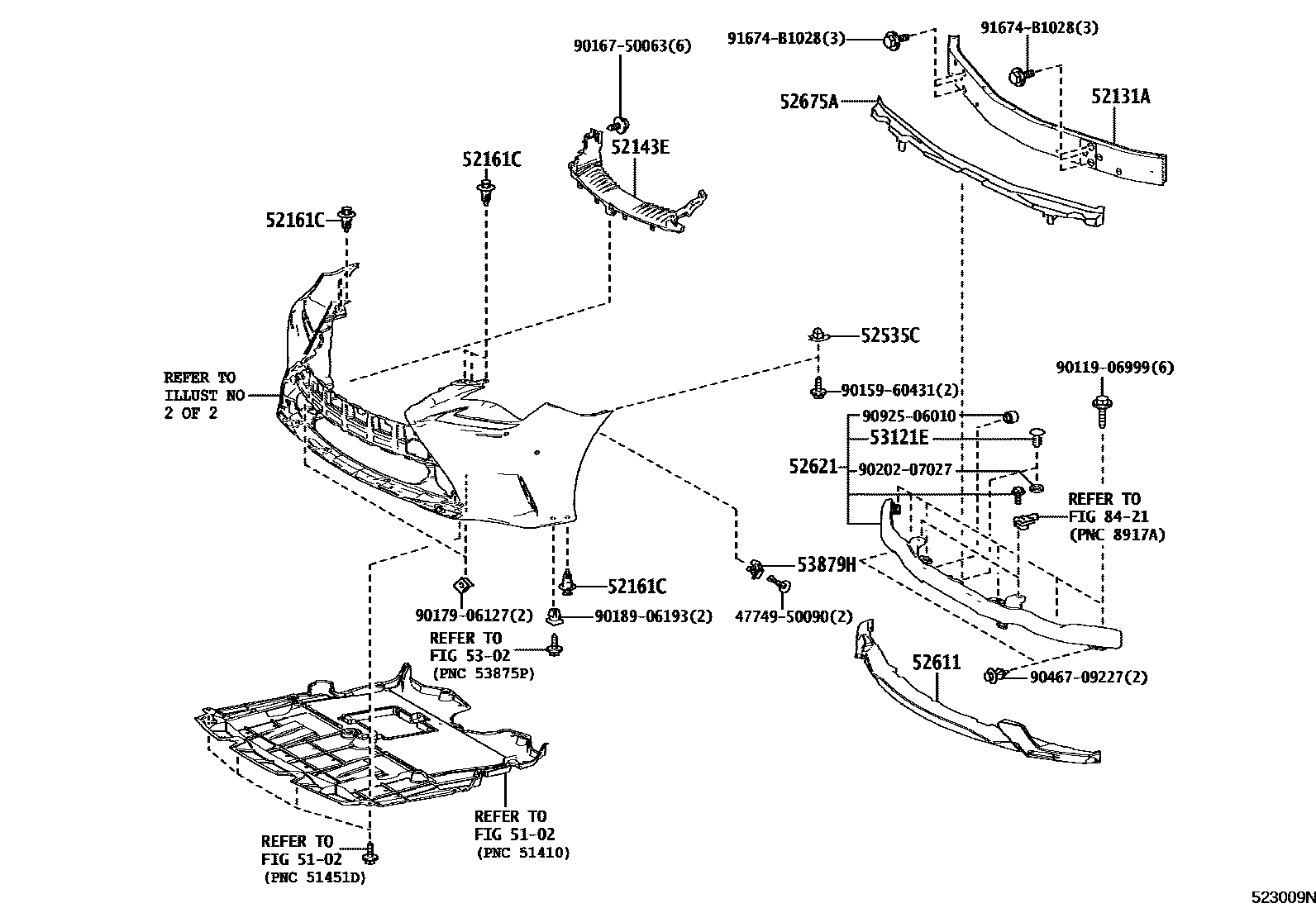 5201 — FRONT BUMPER & BUMPER STAY