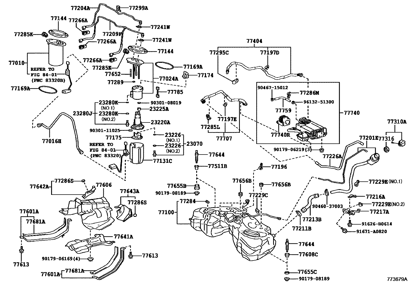 7701 — FUEL TANK & TUBE