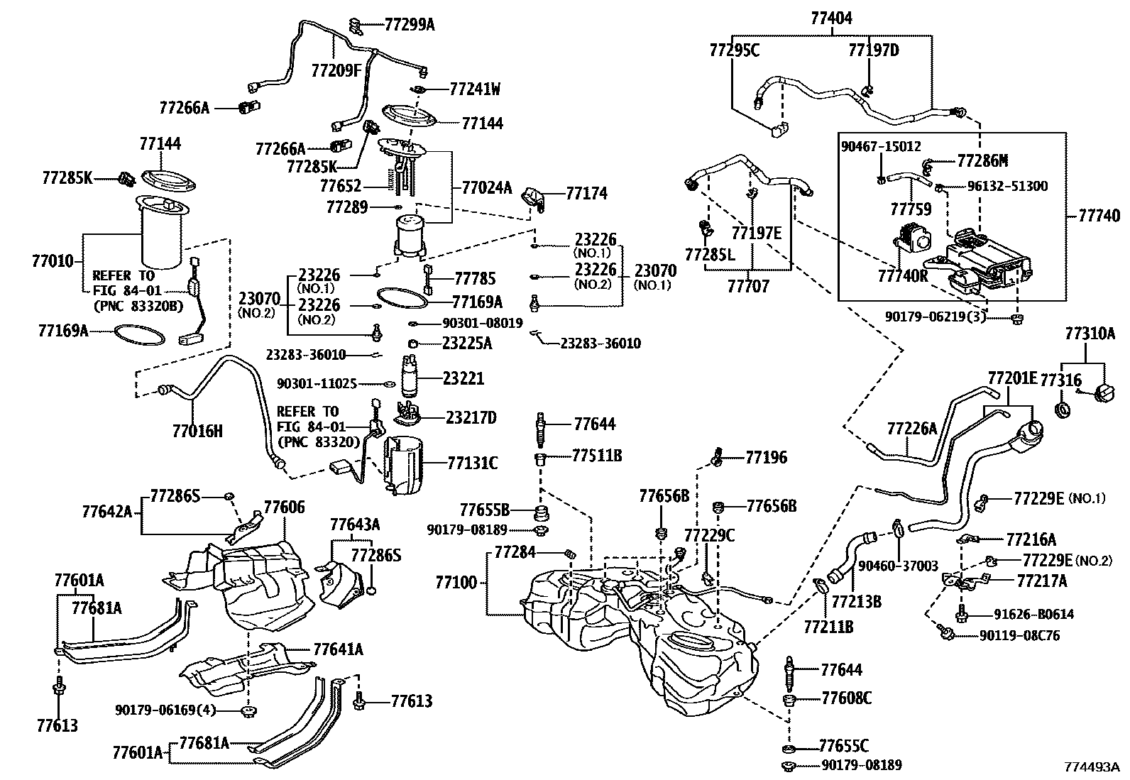 7701 — FUEL TANK & TUBE