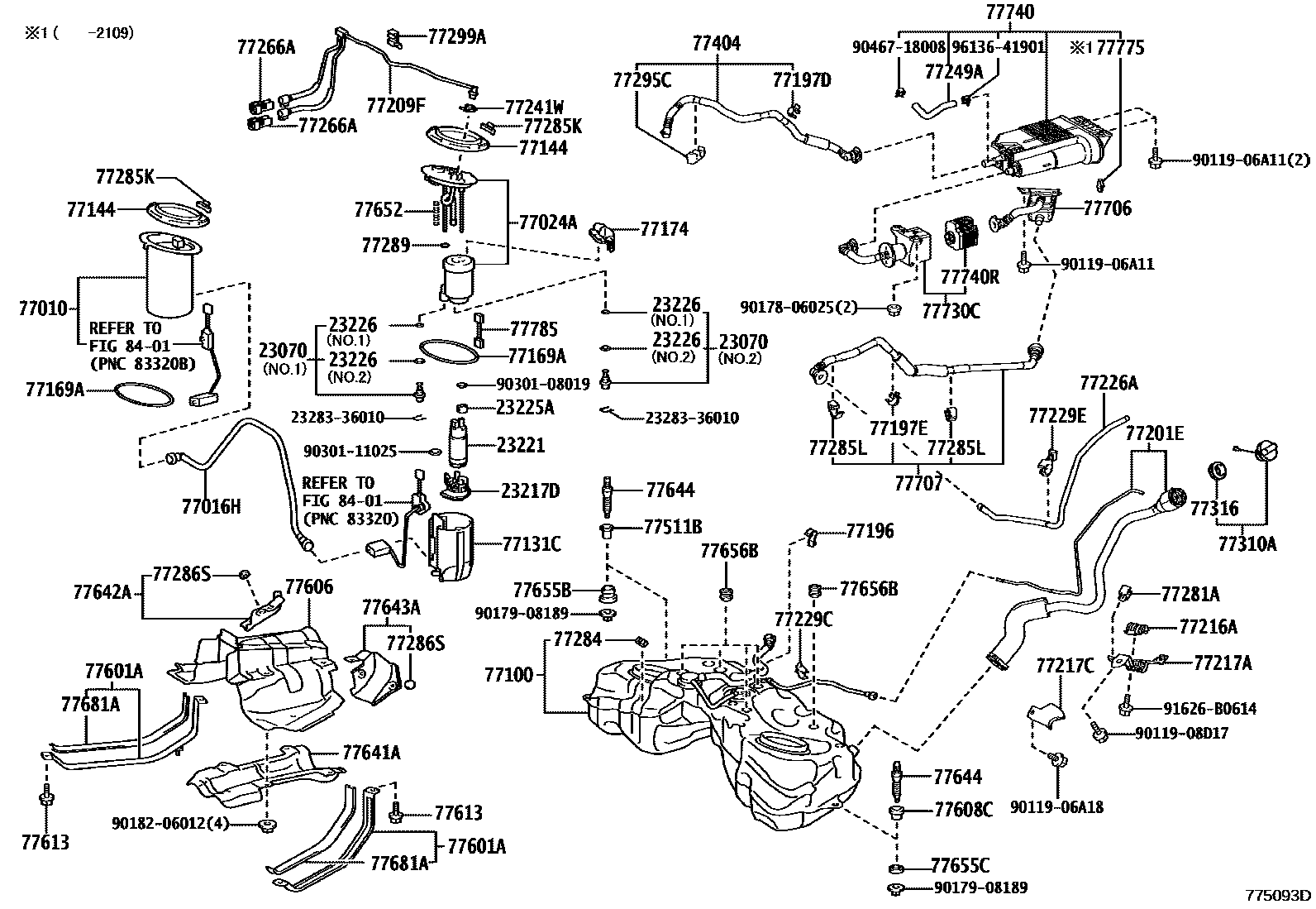 7701 — FUEL TANK & TUBE