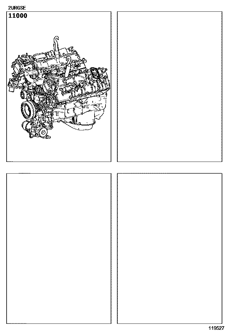 1101 — PARTIAL ENGINE ASSEMBLY