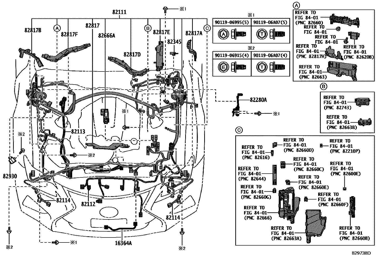 8202 — WIRING & CLAMP