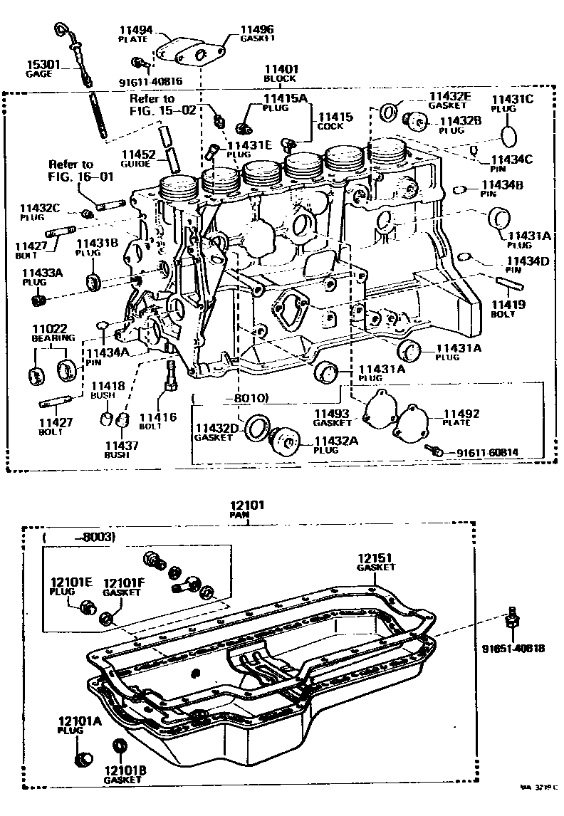 1105 — CYLINDER BLOCK