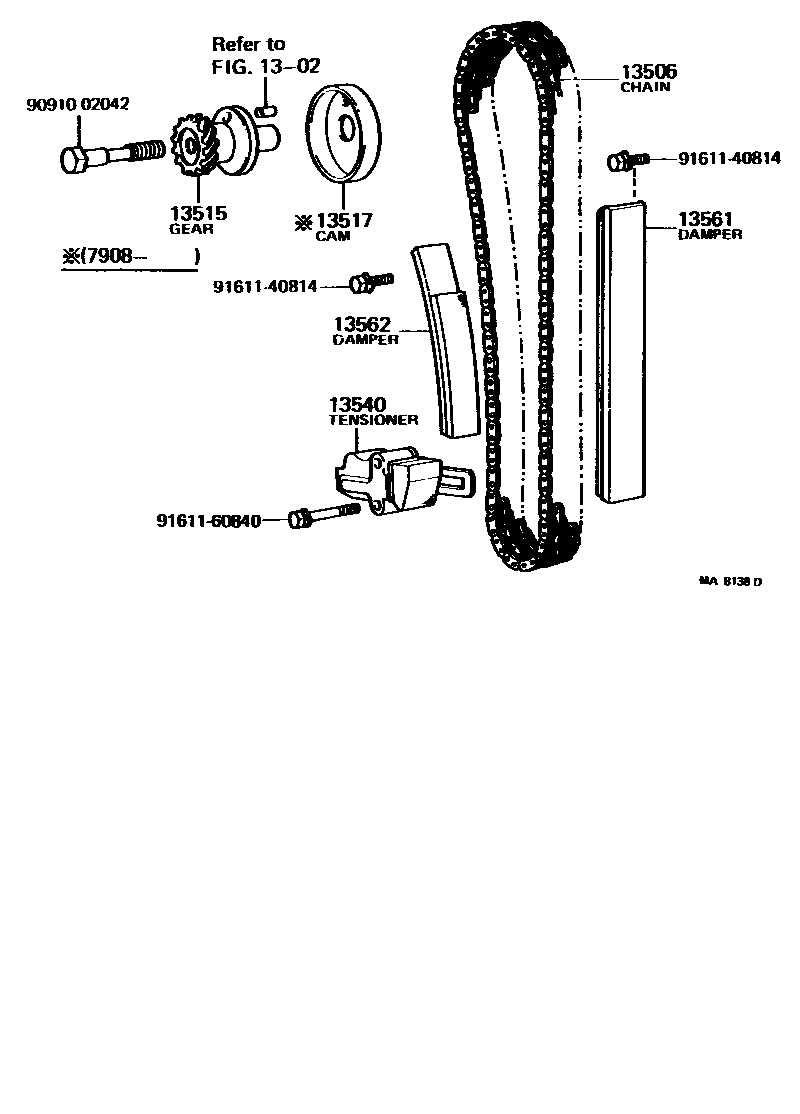 1303 — TIMING CHAIN