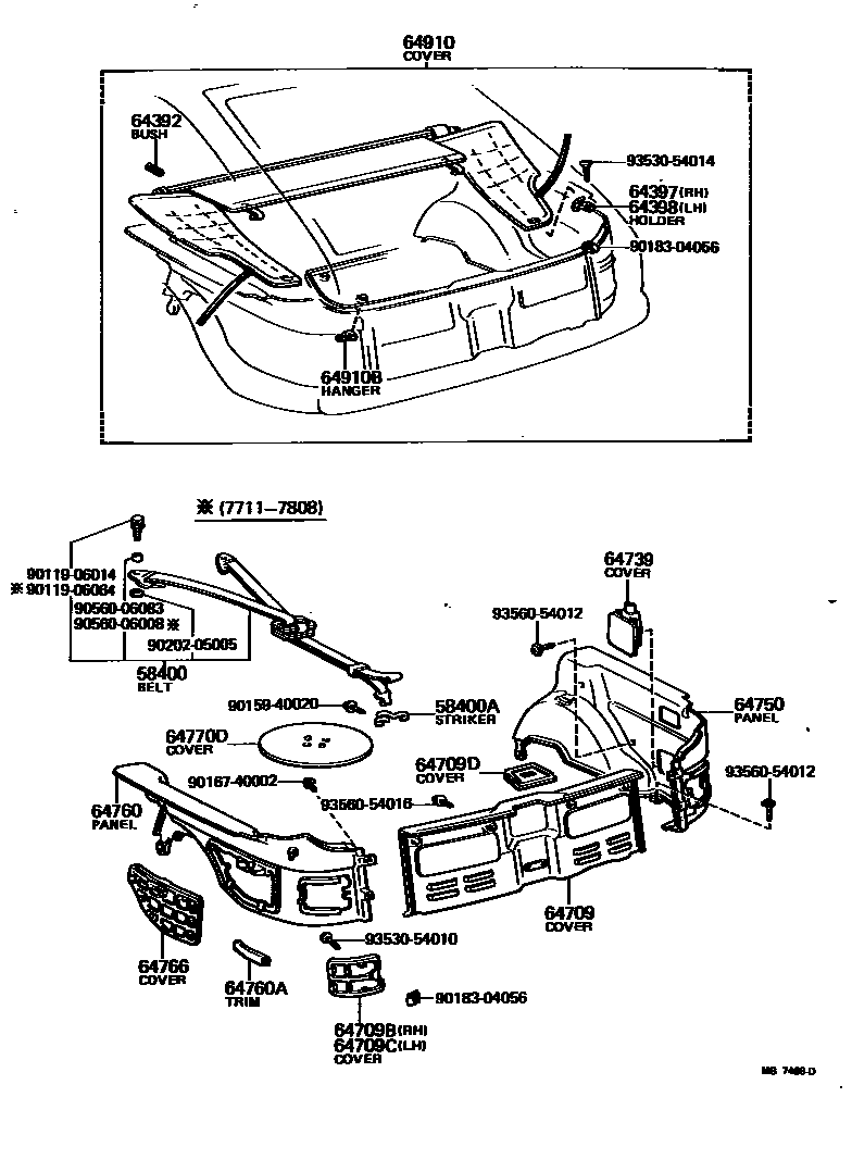 6404 — DECK BOARD & DECK TRIM COVER