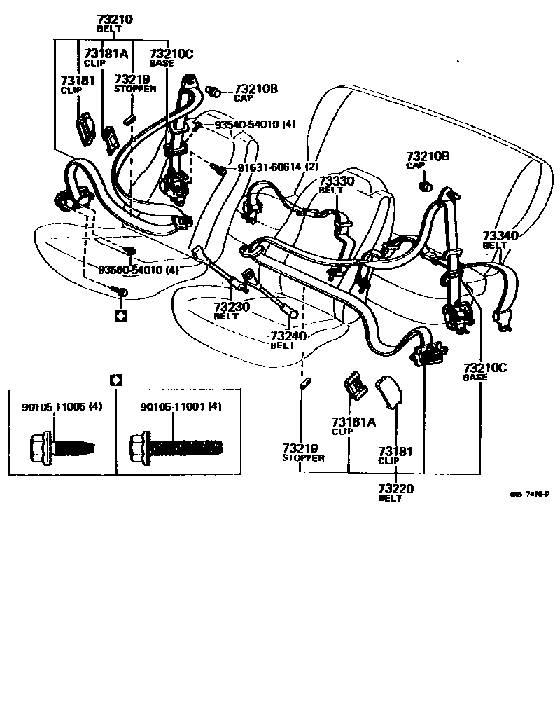 7104 — SEAT BELT & CHILD RESTRAINT SEAT