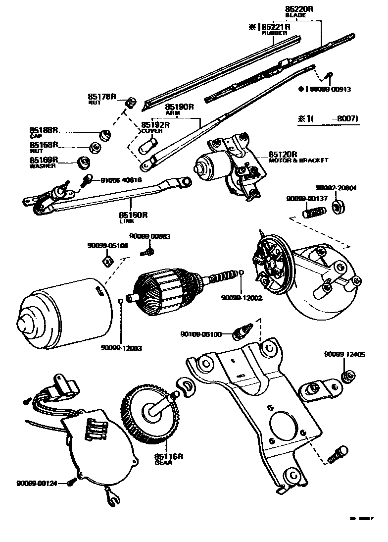 8502 — REAR WIPER