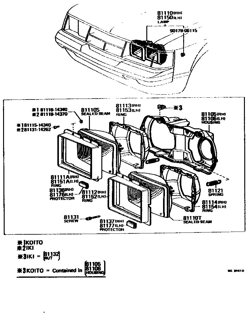 8101 — HEADLAMP